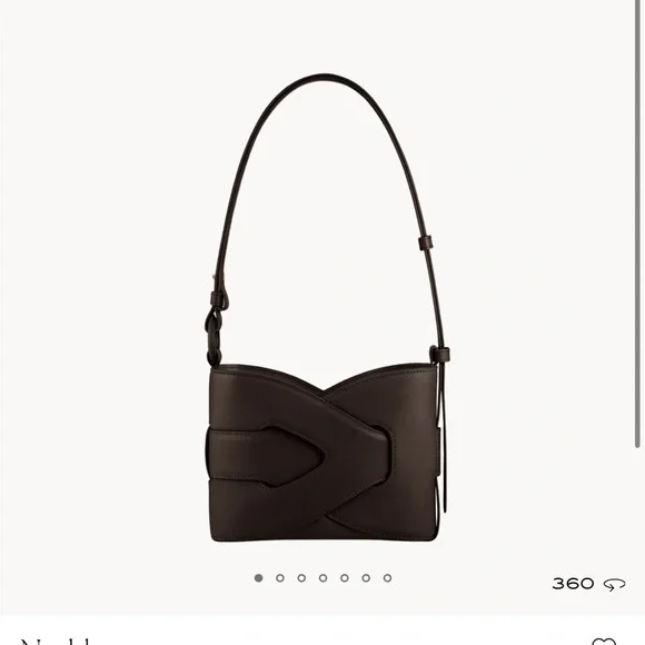 Polene Nodde Bag - Smooth Ebony - Picture 4 of 8